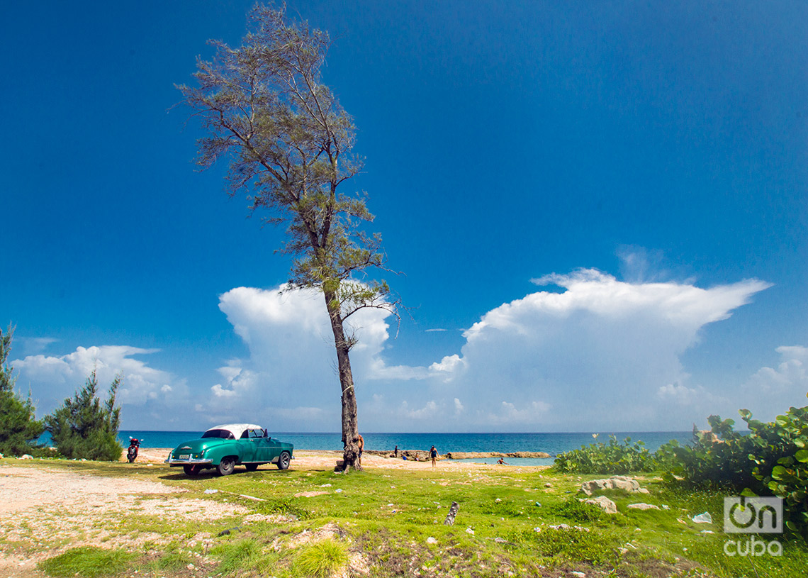 Zona de la playa de Bacuranao, en Celimar, La Habana del Este. Foto: Otmaro Rodríguez.