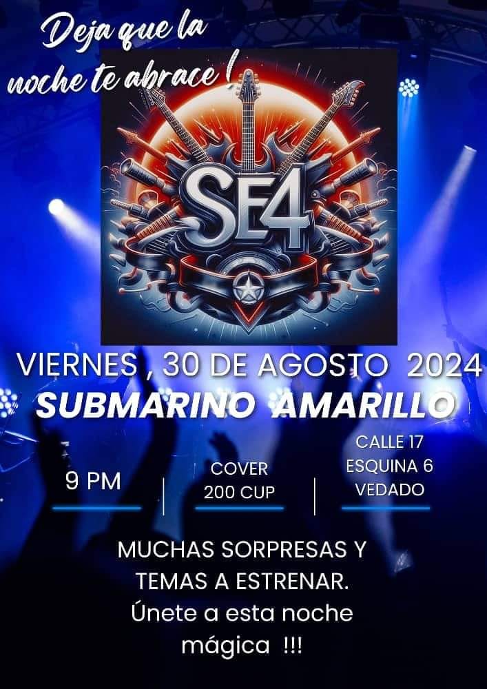 sub amarillo se4 viernes